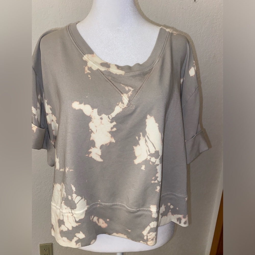 Aaiko Tie dye Short sleeve sweatshirt